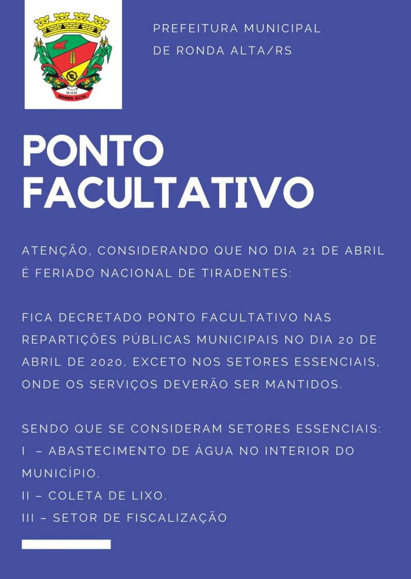 Ponto Facultativo